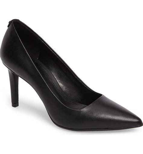 michael michael kors dorothy flex pumps black silver|Michael Kors chantal flex pump.